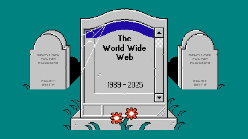 The World Wide Web - illustration from The Economist